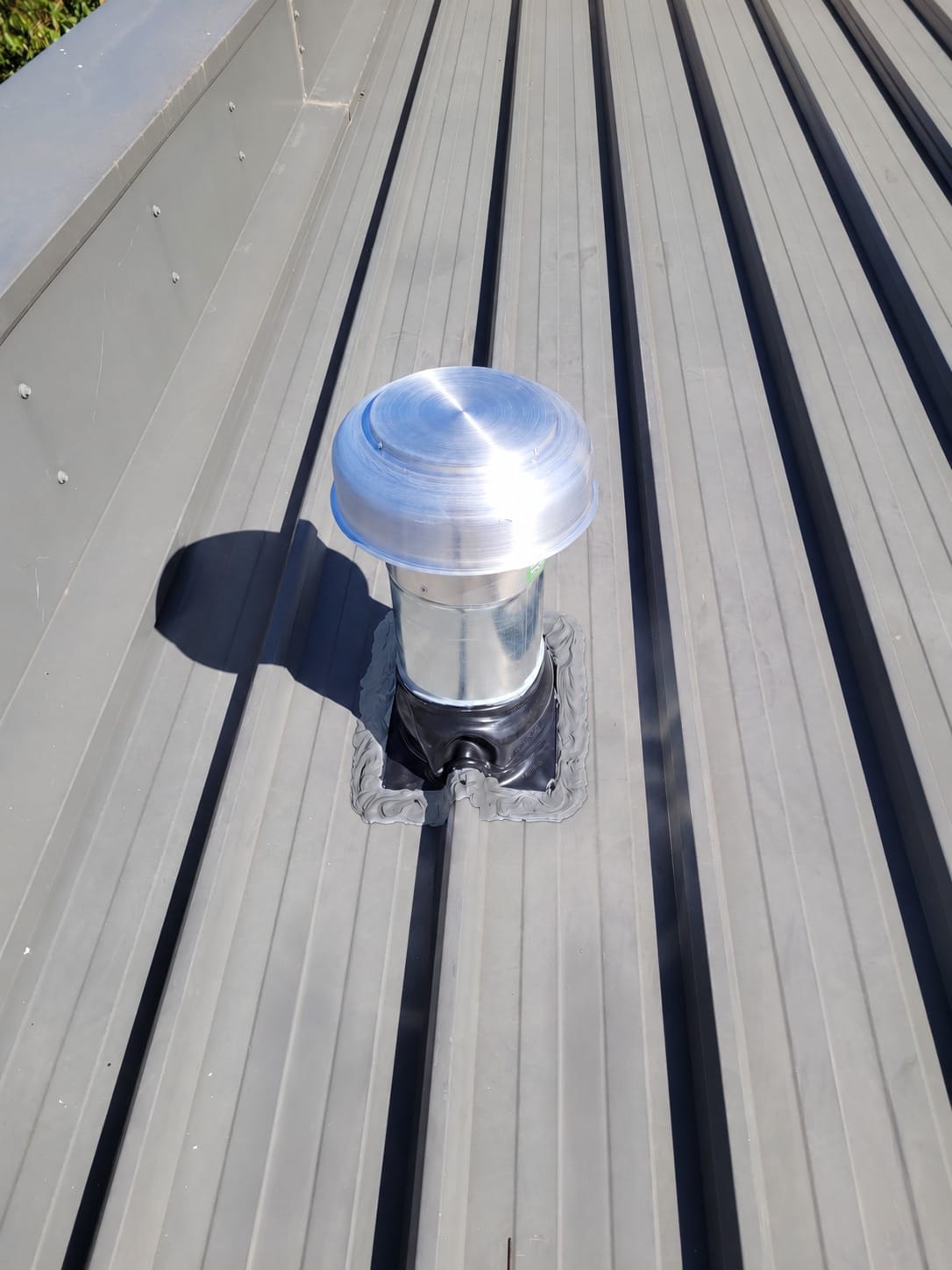 Ducted roof ventilation installation in a Melbourne roof space
